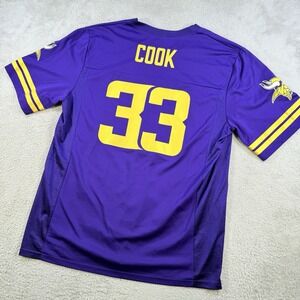Minnesota Vikings Dalvin Cook Jersey Mens XL #33 Purple NFL Team Apparel